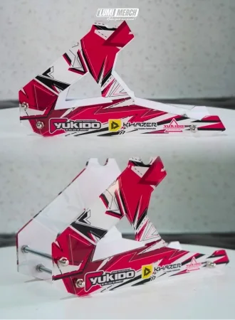 Contoh paddock pushbike custom LumiMerch, desain 4