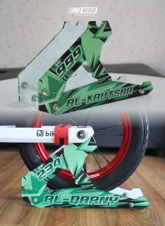 Contoh paddock pushbike custom LumiMerch, desain 5