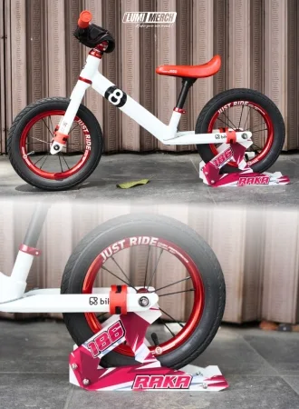 Contoh paddock pushbike custom LumiMerch, desain 6