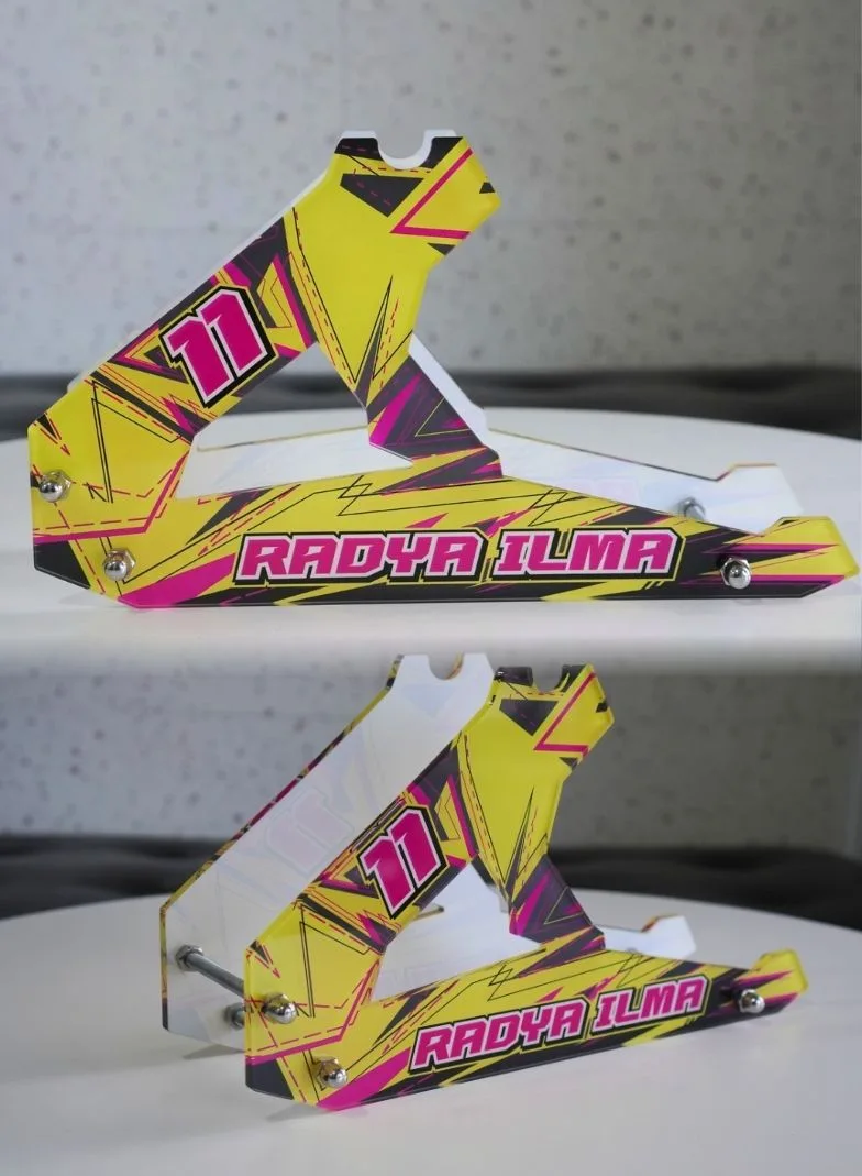 Contoh paddock pushbike custom LumiMerch, desain 10