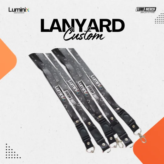 LANYARD CUSTOM CETAK FULL